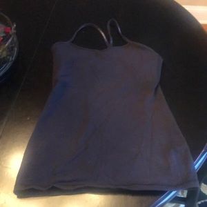 Lulu Lemon Tank Black Size 6